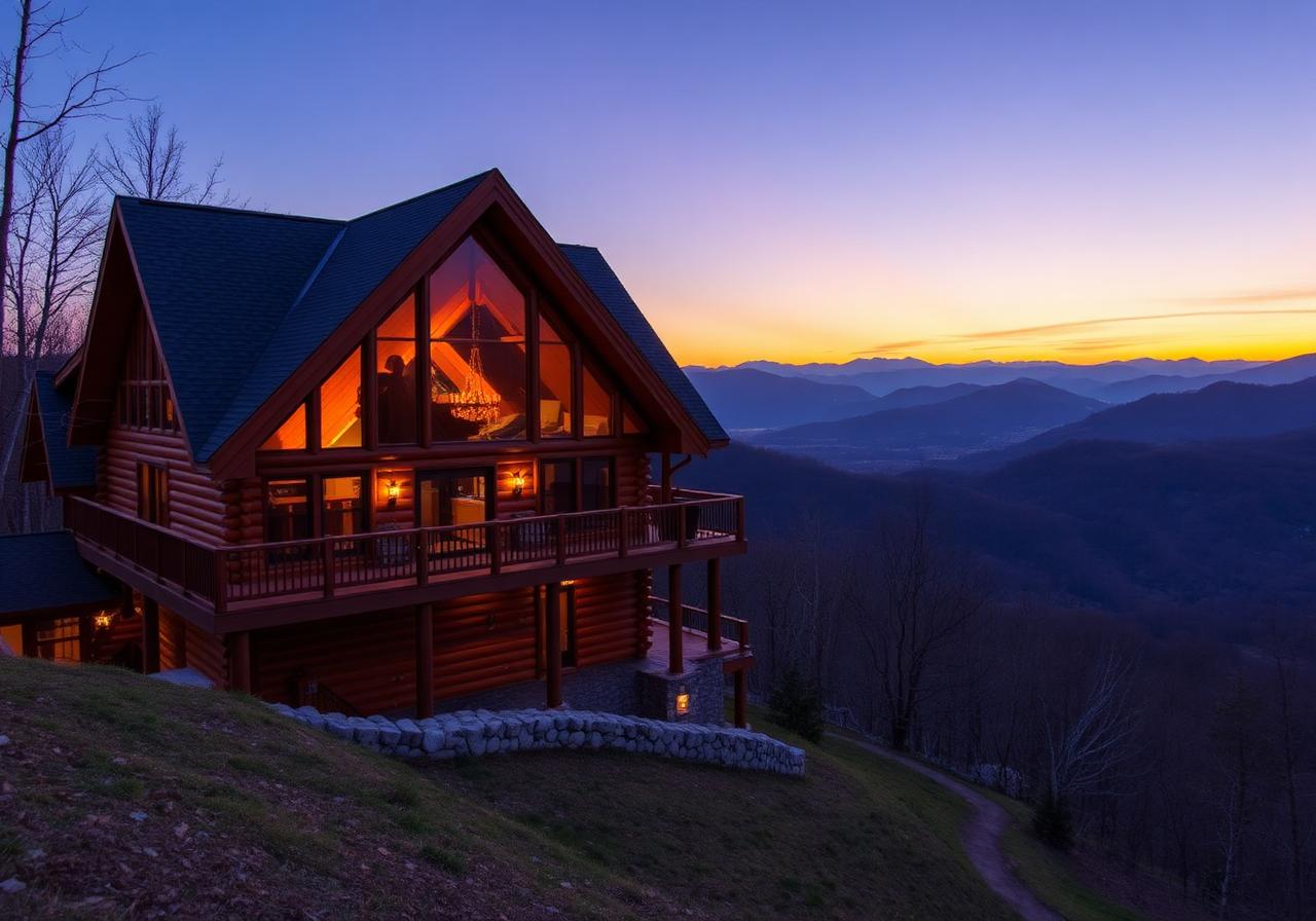 Smoky Mountain Gathering Cabin in Pigeon Forge, Tennessee